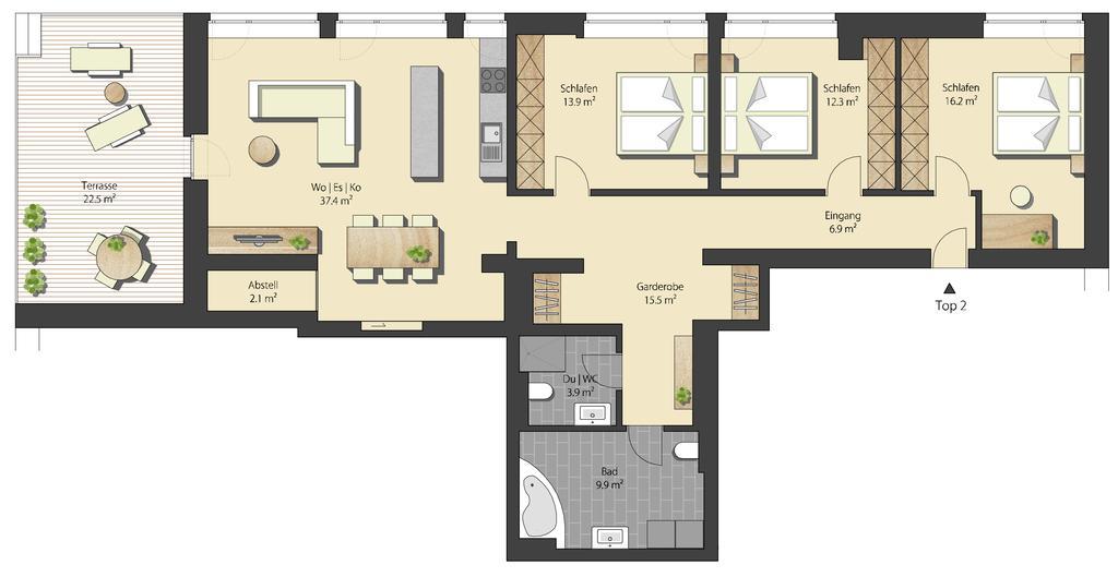 Chalet Zamang Schruns Exterior photo