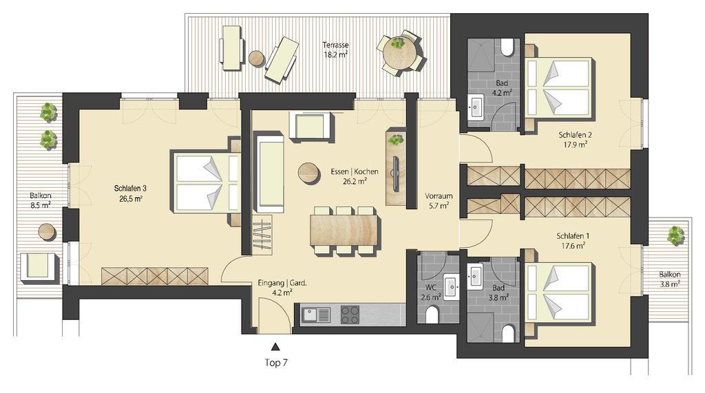 Chalet Zamang Schruns Exterior photo
